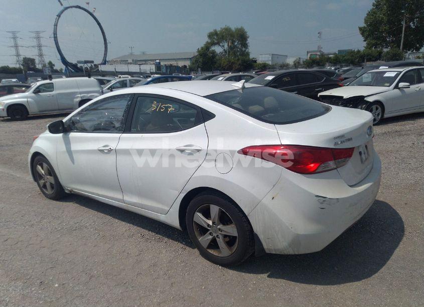 Photo 3 of 2013 Hyundai Elantra GLS (VIN 5NPDH4AEXDH288422)