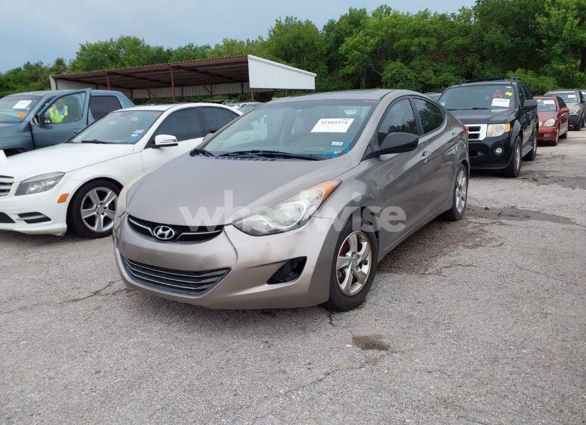 Photo 2 of 2013 Hyundai Elantra LIMITED (VIN 5NPDH4AEXDH289344)