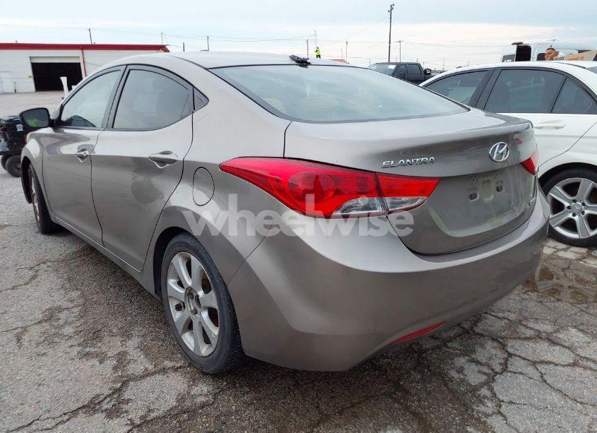 Photo 3 of 2013 Hyundai Elantra LIMITED (VIN 5NPDH4AEXDH289344)