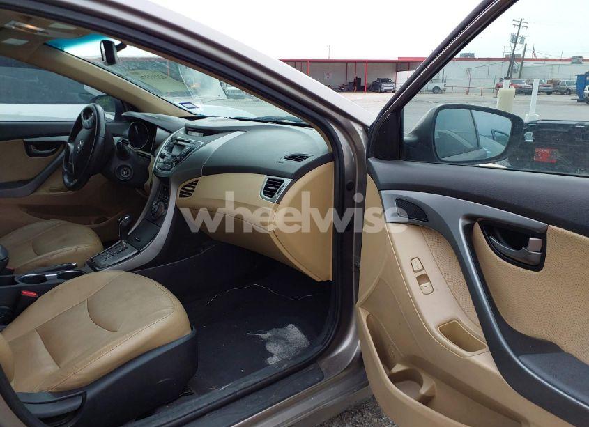 Photo 5 of 2013 Hyundai Elantra LIMITED (VIN 5NPDH4AEXDH289344)