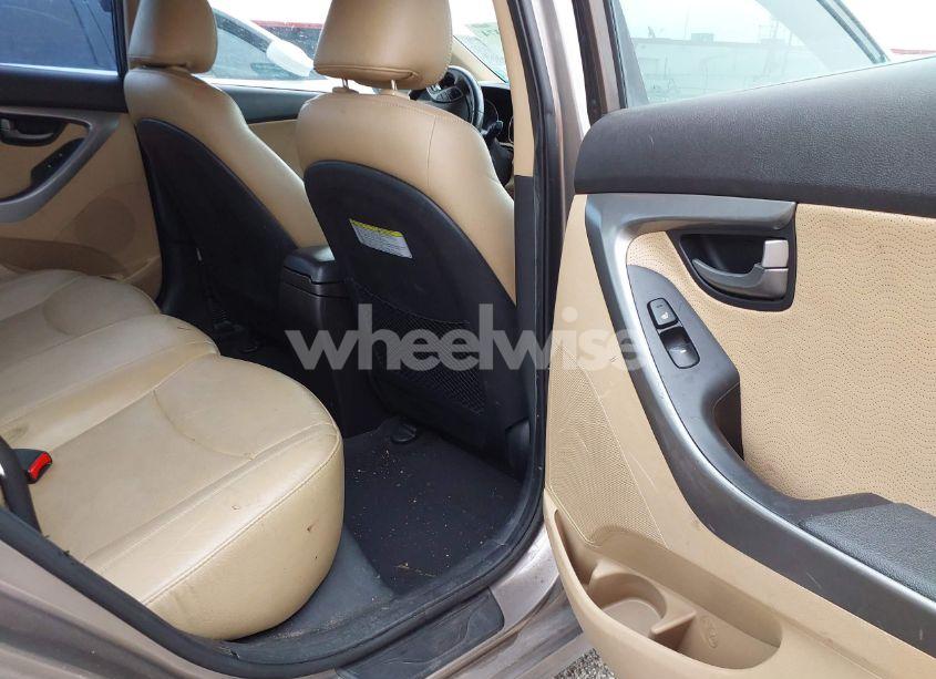 Photo 8 of 2013 Hyundai Elantra LIMITED (VIN 5NPDH4AEXDH289344)