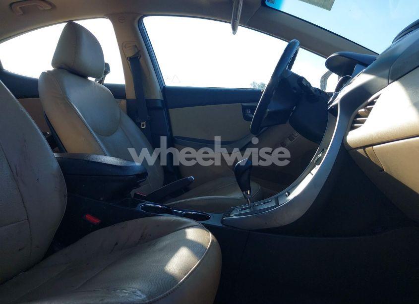 Photo 5 of 2013 Hyundai Elantra LIMITED (VIN 5NPDH4AEXDH296777)