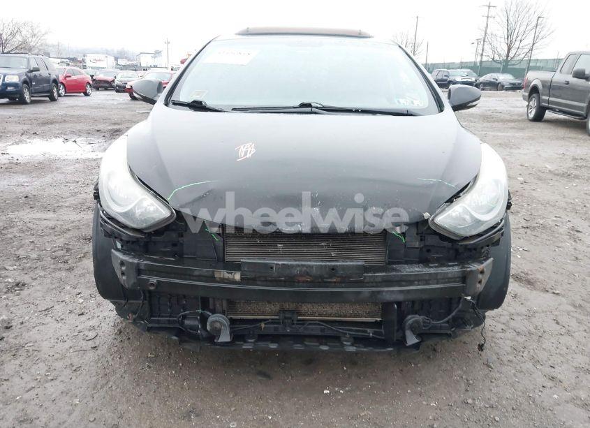 Photo 6 of 2013 Hyundai Elantra LIMITED (VIN 5NPDH4AEXDH299744)