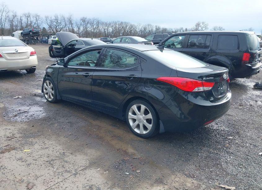 Photo 3 of 2013 Hyundai Elantra LIMITED (VIN 5NPDH4AEXDH303727)