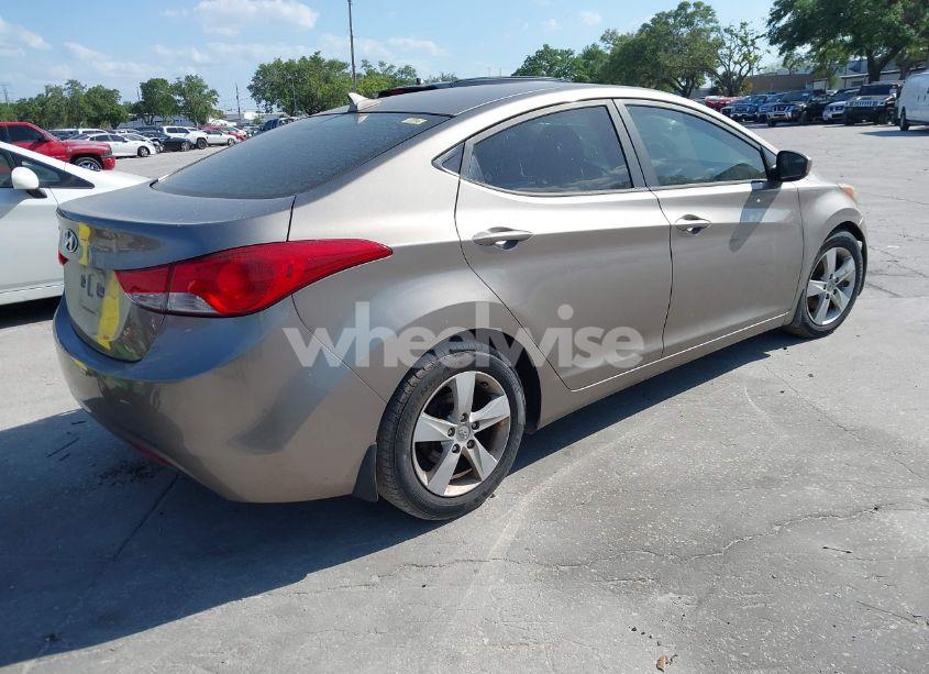 Photo 4 of 2013 Hyundai Elantra GLS (VIN 5NPDH4AEXDH312198)