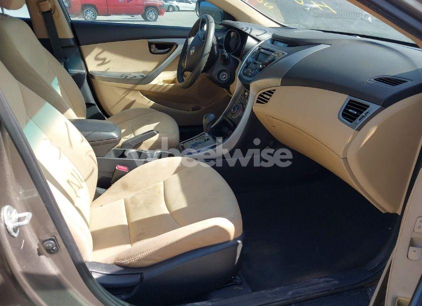 Photo 5 of 2013 Hyundai Elantra GLS (VIN 5NPDH4AEXDH312198)