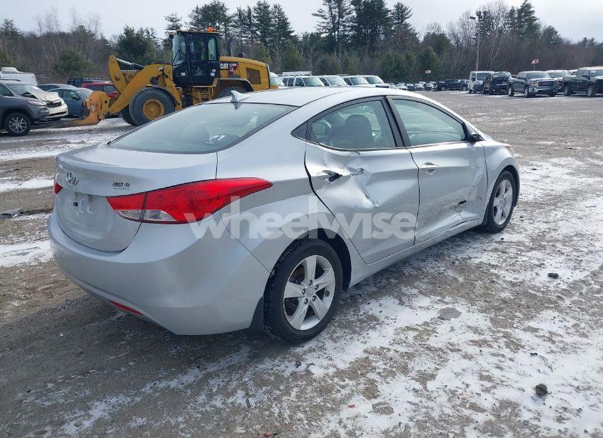 Photo 4 of 2013 Hyundai Elantra GLS (VIN 5NPDH4AEXDH316638)