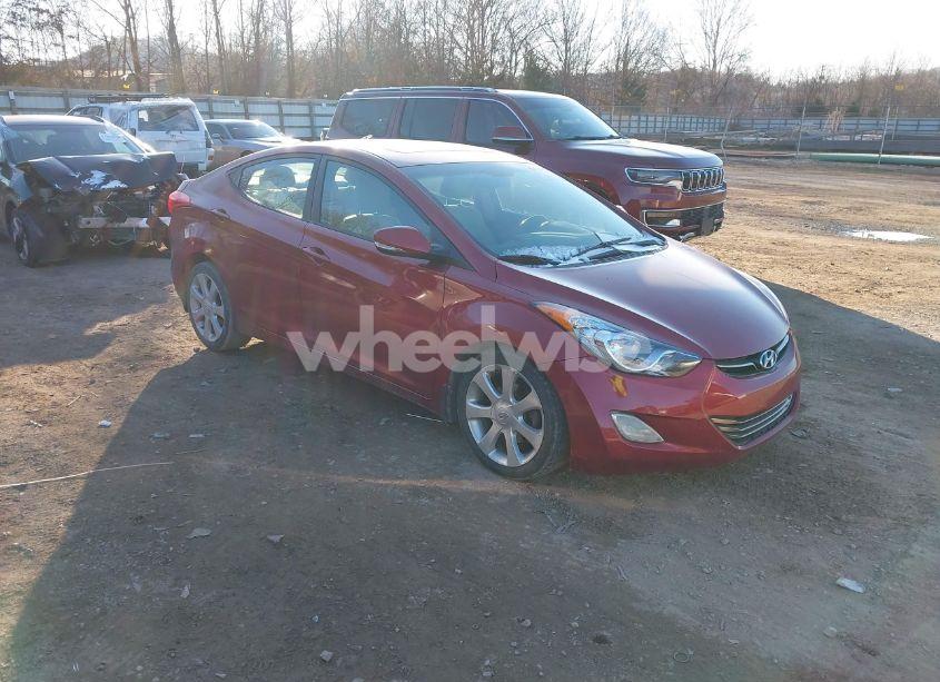 2013 Hyundai Elantra LIMITED (VIN 5NPDH4AEXDH351969) main photo