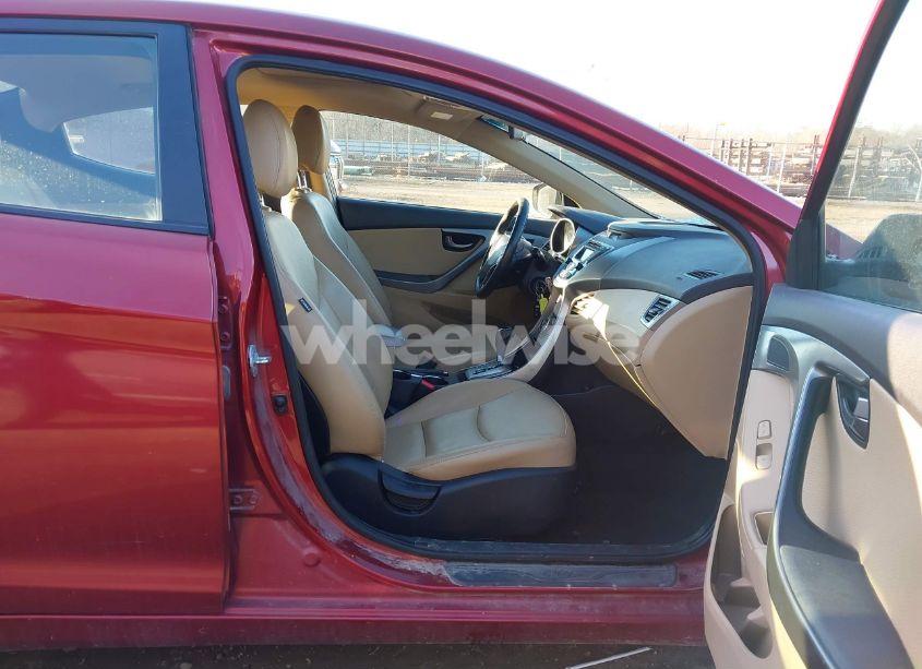 Photo 5 of 2013 Hyundai Elantra LIMITED (VIN 5NPDH4AEXDH351969)