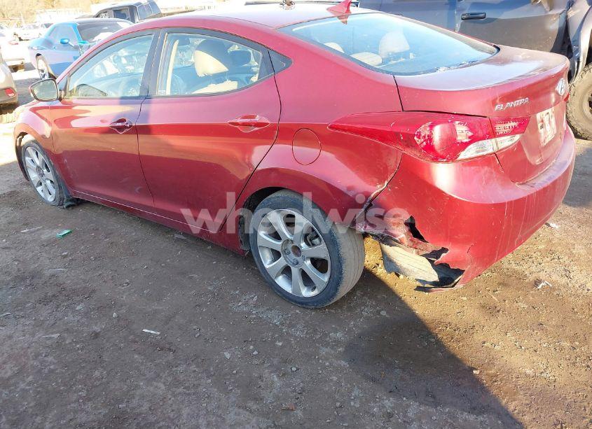 Photo 6 of 2013 Hyundai Elantra LIMITED (VIN 5NPDH4AEXDH351969)