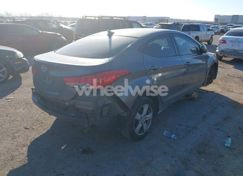 Photo 4 of 2013 Hyundai Elantra GLS (VIN 5NPDH4AEXDH357240)