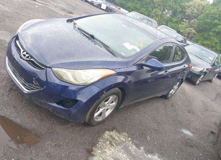 Photo 2 of 2013 Hyundai Elantra GLS (VIN 5NPDH4AEXDH371509)