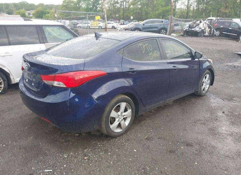 Photo 4 of 2013 Hyundai Elantra GLS (VIN 5NPDH4AEXDH371509)