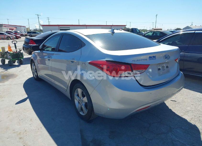Photo 3 of 2013 Hyundai Elantra GLS (VIN 5NPDH4AEXDH377858)