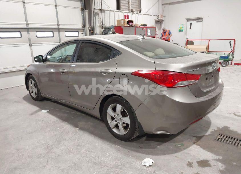 Photo 3 of 2013 Hyundai Elantra GLS (VIN 5NPDH4AEXDH394675)