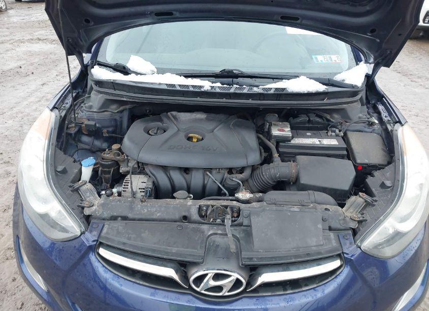 Photo 10 of 2013 Hyundai Elantra LIMITED (VIN 5NPDH4AEXDH400569)