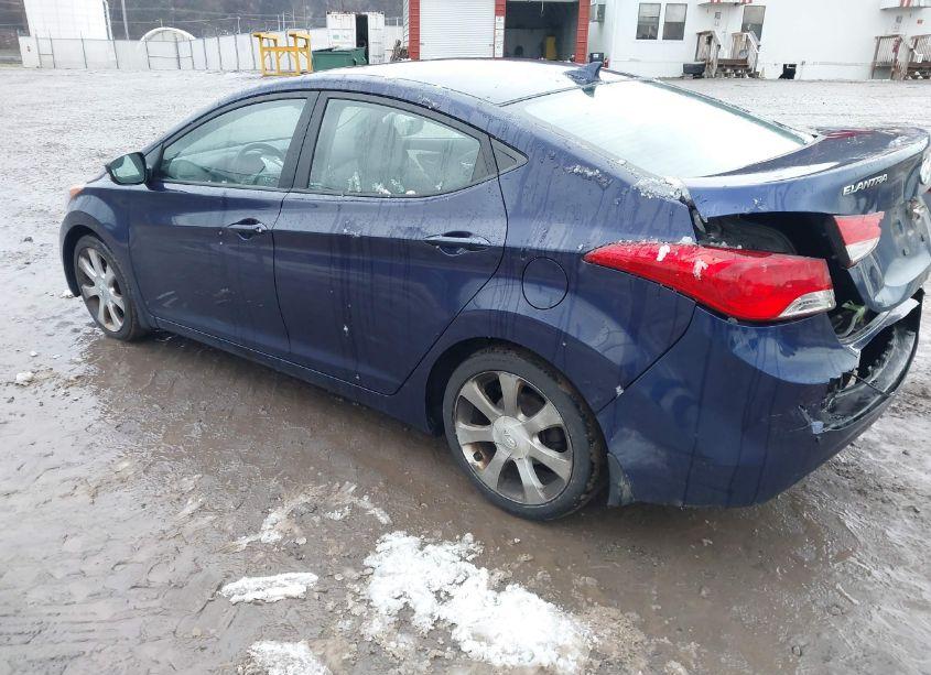 Photo 3 of 2013 Hyundai Elantra LIMITED (VIN 5NPDH4AEXDH400569)