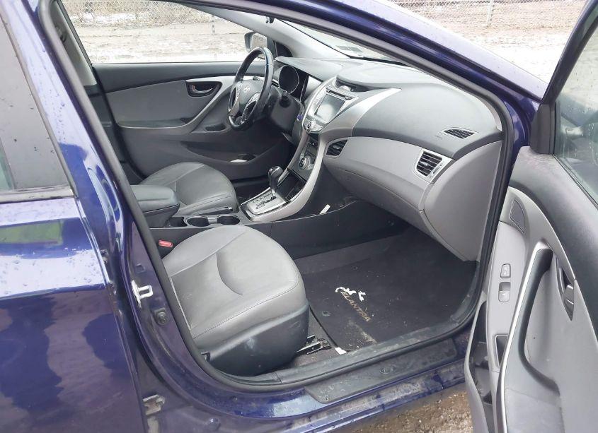 Photo 5 of 2013 Hyundai Elantra LIMITED (VIN 5NPDH4AEXDH400569)