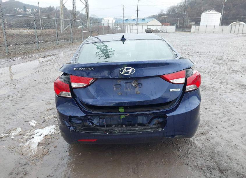 Photo 6 of 2013 Hyundai Elantra LIMITED (VIN 5NPDH4AEXDH400569)