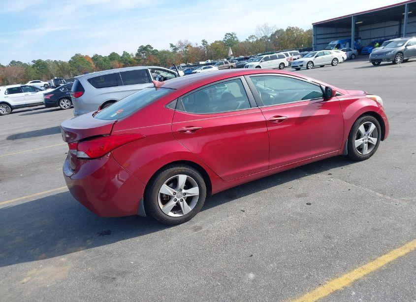 Photo 4 of 2013 Hyundai Elantra GLS (VIN 5NPDH4AEXDH401415)