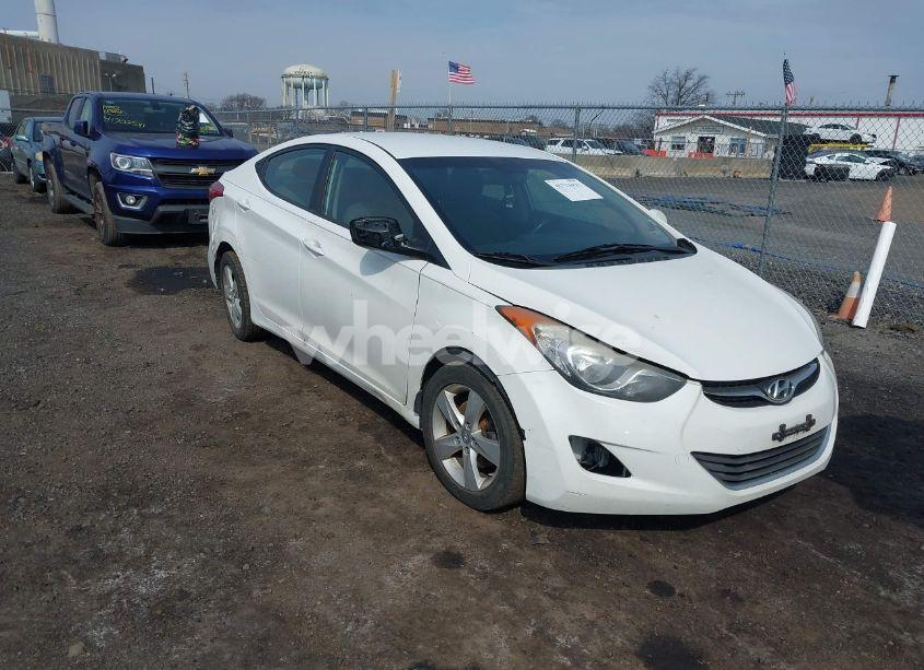2013 Hyundai Elantra GLS (VIN 5NPDH4AEXDH406128) main photo