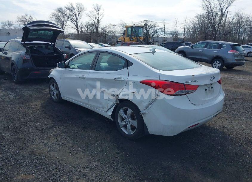 Photo 3 of 2013 Hyundai Elantra GLS (VIN 5NPDH4AEXDH406128)