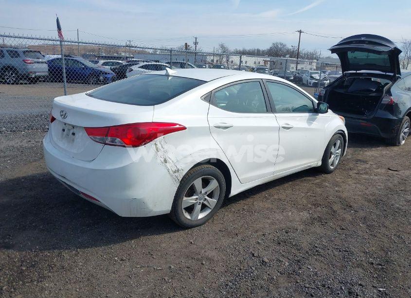 Photo 4 of 2013 Hyundai Elantra GLS (VIN 5NPDH4AEXDH406128)