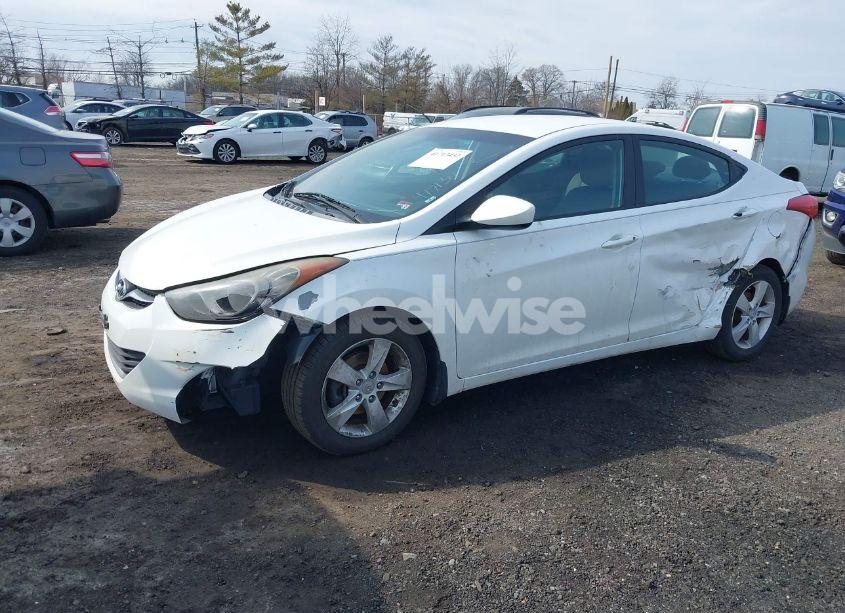 Photo 6 of 2013 Hyundai Elantra GLS (VIN 5NPDH4AEXDH406128)
