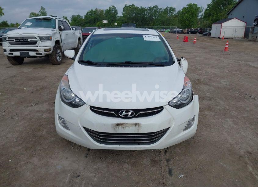 Photo 12 of 2013 Hyundai Elantra LIMITED (VIN 5NPDH4AEXDH407778)