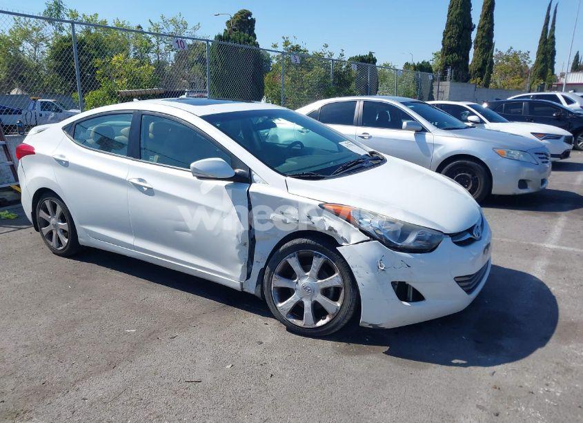 2013 Hyundai Elantra LIMITED (VIN 5NPDH4AEXDH408154) main photo