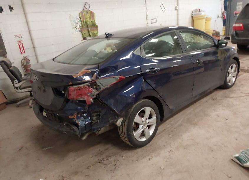 Photo 4 of 2013 Hyundai Elantra GLS (VIN 5NPDH4AEXDH408493)