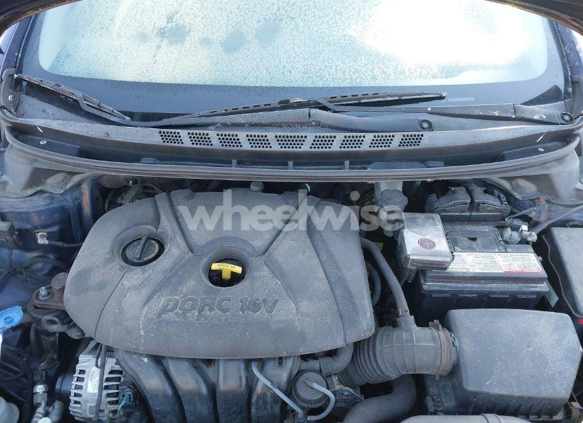 Photo 10 of 2013 Hyundai Elantra GLS (VIN 5NPDH4AEXDH408509)