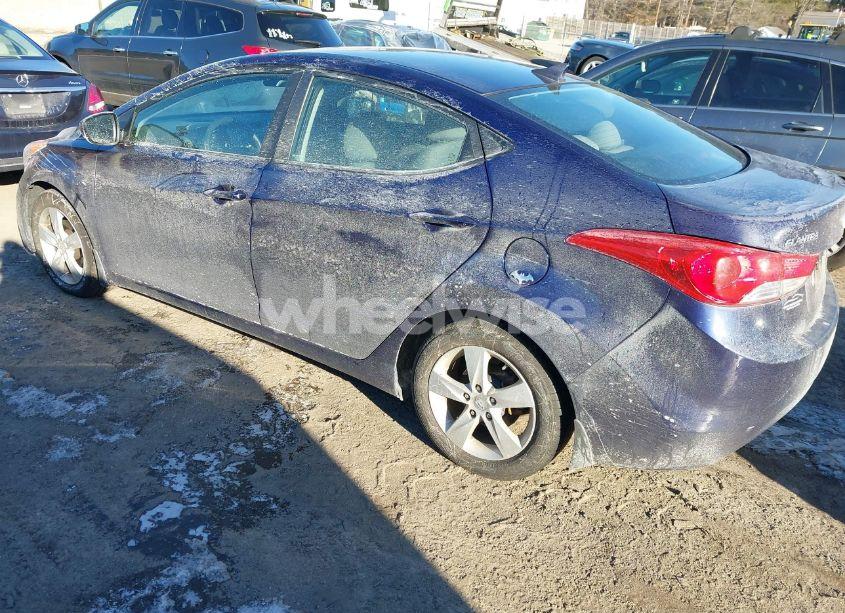 Photo 3 of 2013 Hyundai Elantra GLS (VIN 5NPDH4AEXDH408509)