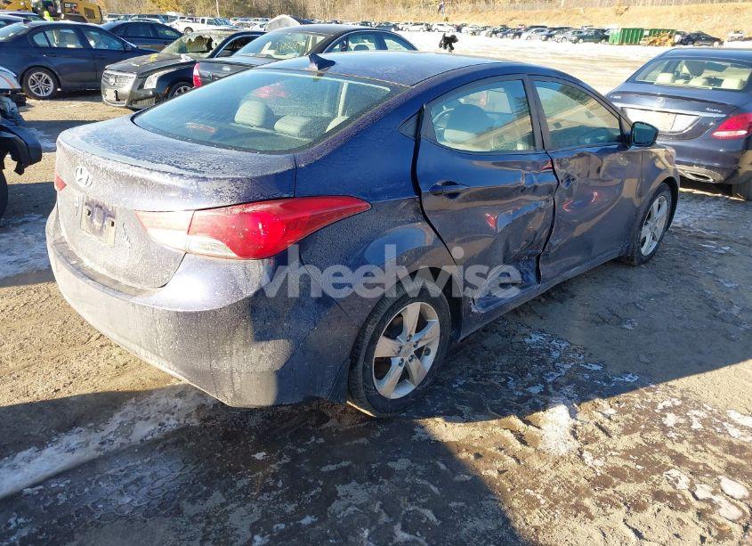 Photo 4 of 2013 Hyundai Elantra GLS (VIN 5NPDH4AEXDH408509)