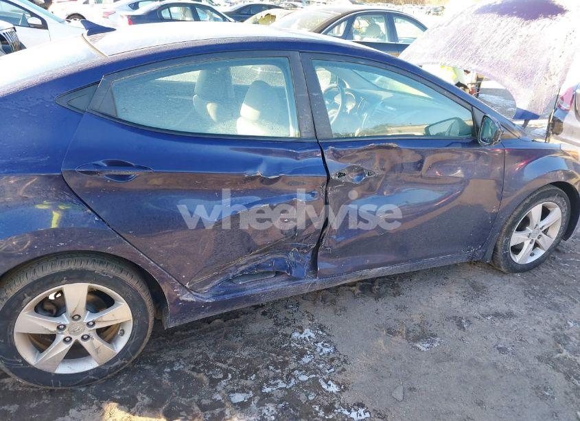 Photo 6 of 2013 Hyundai Elantra GLS (VIN 5NPDH4AEXDH408509)