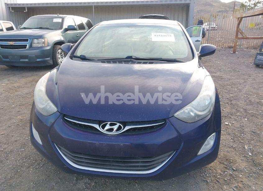 Photo 12 of 2013 Hyundai Elantra GLS (VIN 5NPDH4AEXDH409403)
