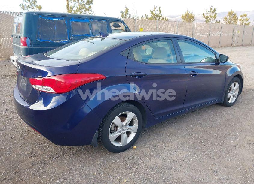 Photo 4 of 2013 Hyundai Elantra GLS (VIN 5NPDH4AEXDH409403)