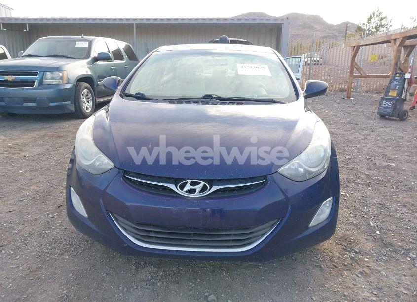 Photo 6 of 2013 Hyundai Elantra GLS (VIN 5NPDH4AEXDH409403)