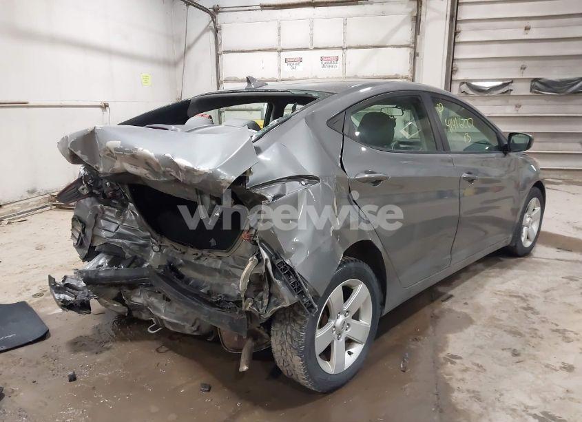 Photo 4 of 2013 Hyundai Elantra GLS (VIN 5NPDH4AEXDH415363)
