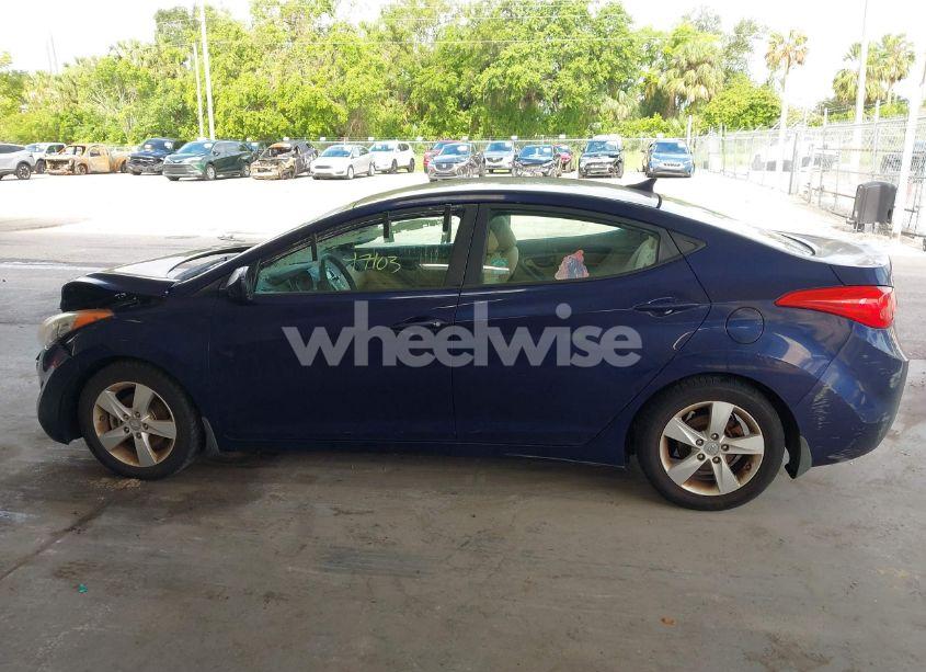 Photo 14 of 2013 Hyundai Elantra GLS (VIN 5NPDH4AEXDH415928)