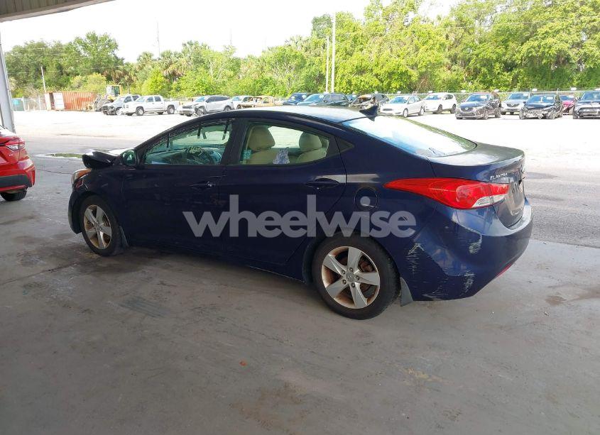 Photo 3 of 2013 Hyundai Elantra GLS (VIN 5NPDH4AEXDH415928)