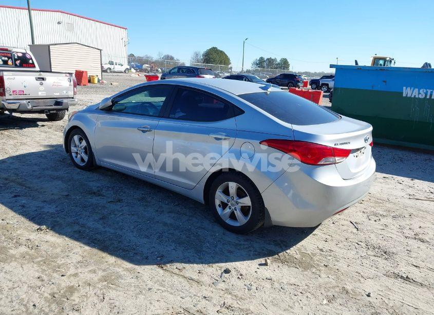 Photo 3 of 2013 Hyundai Elantra GLS (VIN 5NPDH4AEXDH418845)