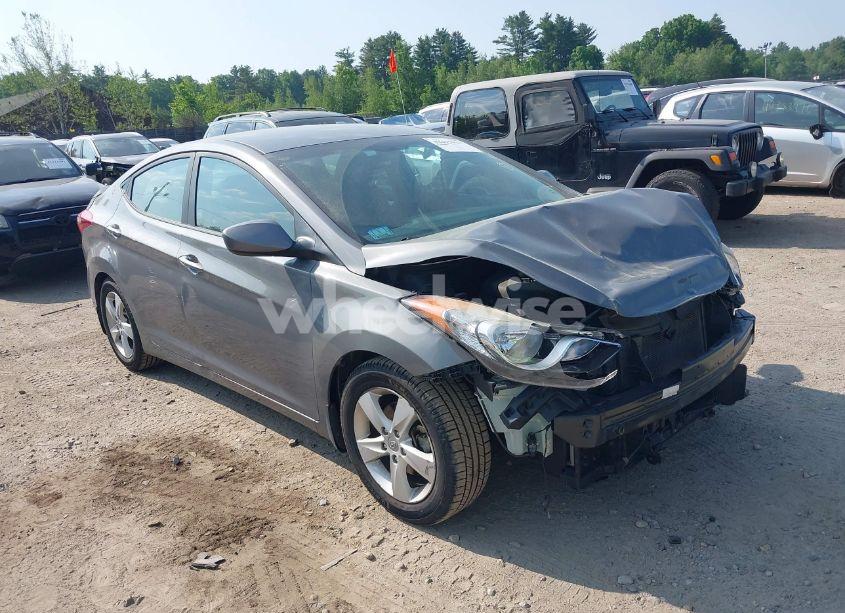 2013 Hyundai Elantra GLS (VIN 5NPDH4AEXDH419235) main photo