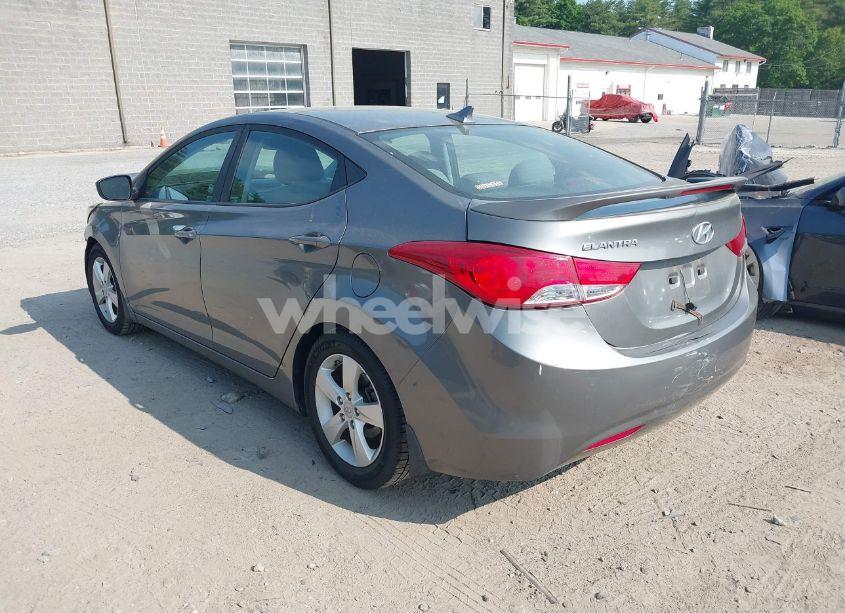 Photo 3 of 2013 Hyundai Elantra GLS (VIN 5NPDH4AEXDH419235)