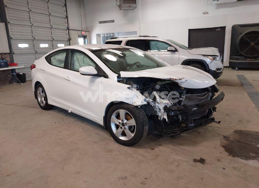 2013 Hyundai Elantra GLS (VIN 5NPDH4AEXDH425410) main photo