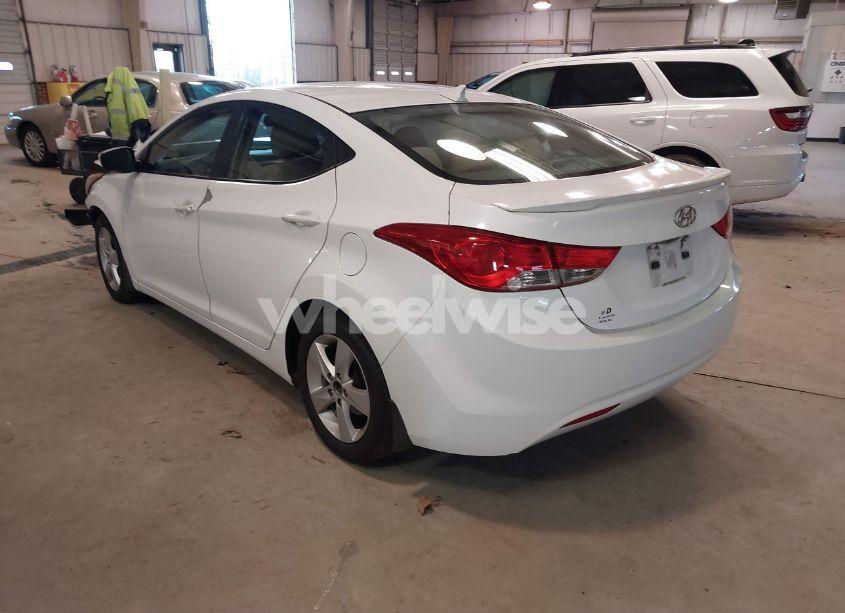 Photo 3 of 2013 Hyundai Elantra GLS (VIN 5NPDH4AEXDH425410)