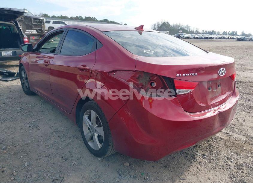 Photo 3 of 2013 Hyundai Elantra GLS (VIN 5NPDH4AEXDH434687)