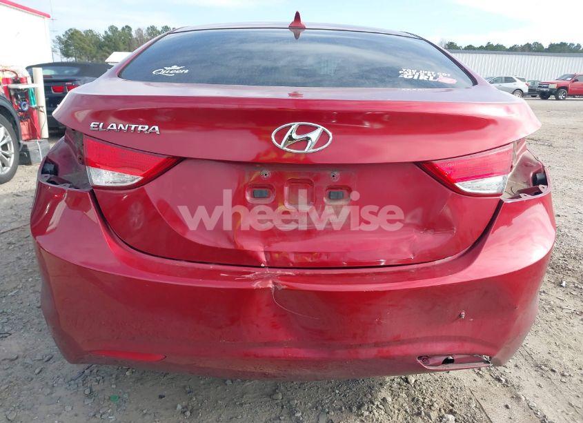 Photo 6 of 2013 Hyundai Elantra GLS (VIN 5NPDH4AEXDH434687)