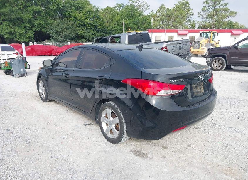 Photo 3 of 2013 Hyundai Elantra GLS (VIN 5NPDH4AEXDH440411)