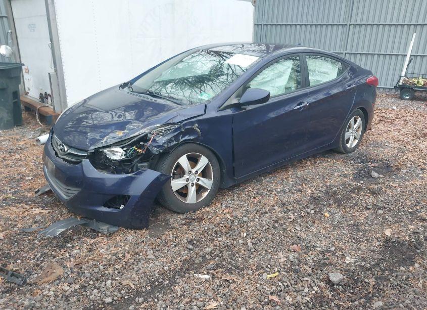 Photo 2 of 2013 Hyundai Elantra GLS (VIN 5NPDH4AEXDH450789)